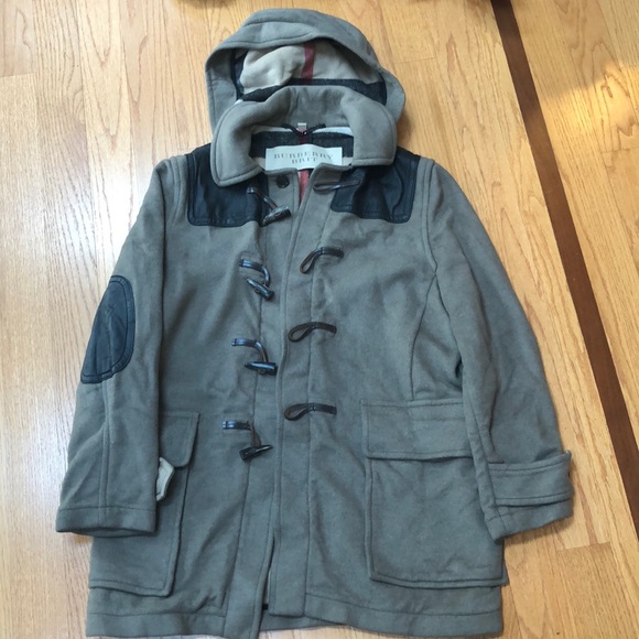 Men’s Burberry toggle coat